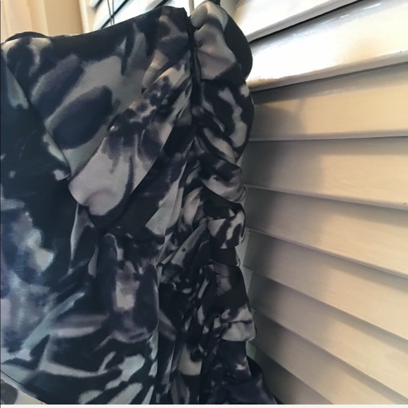 NWOT JESSICA SIMPSON Rushed Strapless Dress XS - Picture 2 of 8